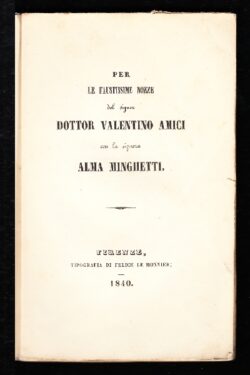 Parabole per nozze Amici - Minghetti