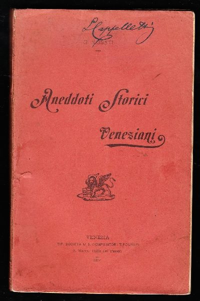 Aneddoti Storici Veneziani