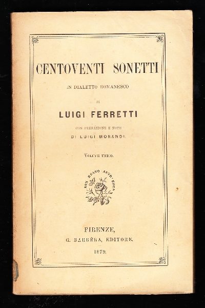 Centoventi Sonetti in Dialetto Romanesco