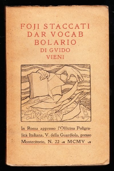 Foji staccati dar vocabbolario pe' commido de la gioventu' studiosa
