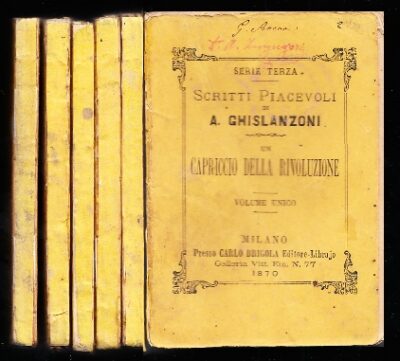 Scritti Piacevoli, Serie TERZA