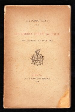 All'ombra delle aguglie. Ricordanze ambrosiane