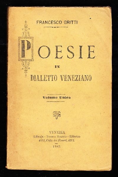 Poesie in Dialetto Veneziano