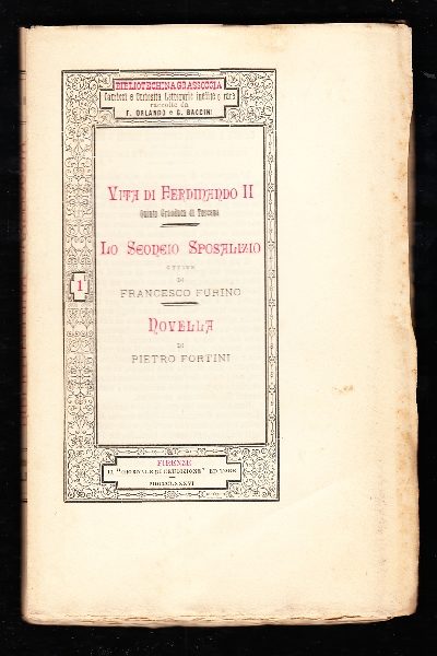 Vita di Ferdinando II Quinto Duca di Toscana