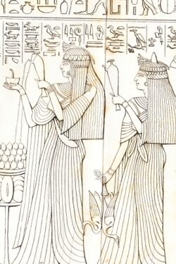 Di un Basso-rilievo Egiziano della I. E. R. Galleria di Firenze, illustrazione del Dottor Ippolito Rosellini