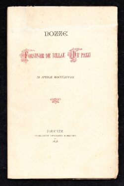 Tre lettere di Alessandro De' Pazzi