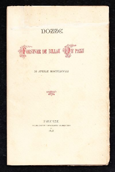 Tre lettere di Alessandro De' Pazzi