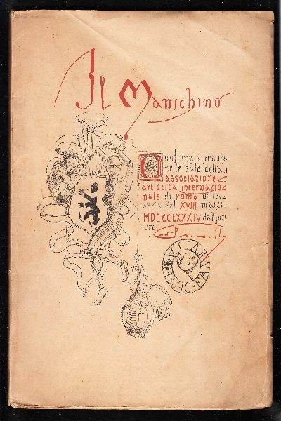 Il Manichino. Conferenza di Cesare Pascarella