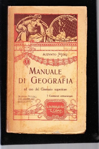 Manuale di Geografia ad uso del Ginnasio Superiore