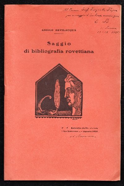 Saggio di Bibliografia Rovettiana