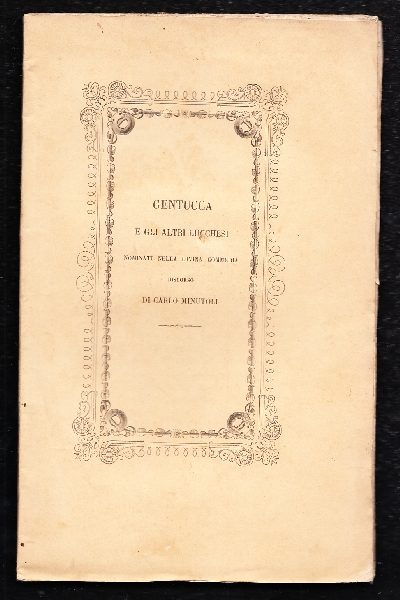 Gentucca e gli altri lucchesi nominati nella Divina Commedia