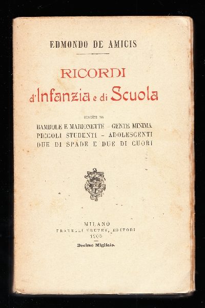 Ricordi d'infanzia e di scuola