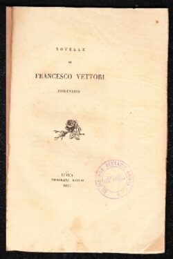 Novelle di Francesco Vettori Fiorentino
