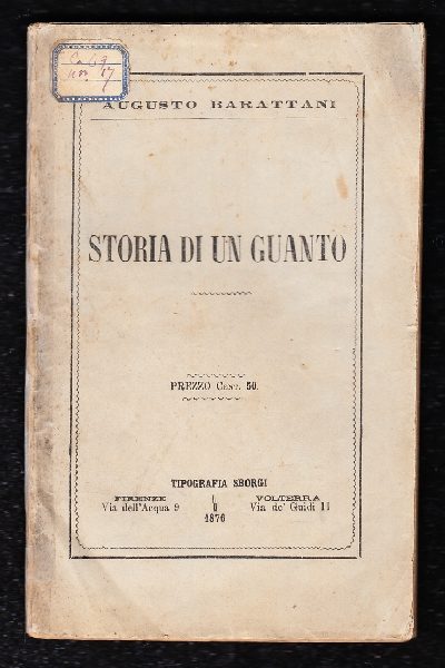 Storia di un guanto. Due giorni dopo