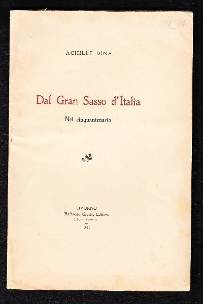 Dal Gran Sasso d'Italia nel cinquantenario
