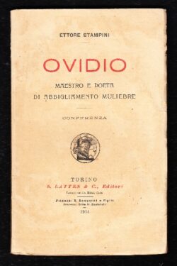 Ovidio maestro e poeta di abbigliamento muliebre