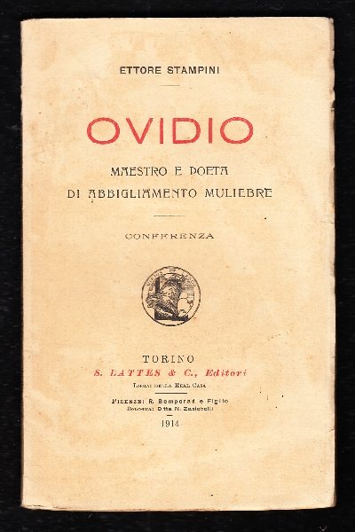 Ovidio maestro e poeta di abbigliamento muliebre