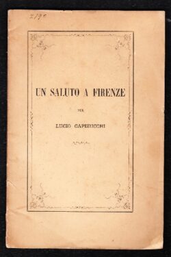 Un saluto a Firenze