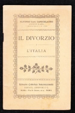 Il Divorzio e l'Italia