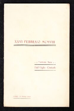 Un Sonetto di S. Caterina da Siena