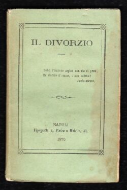 Il Divorzio e l'Italia