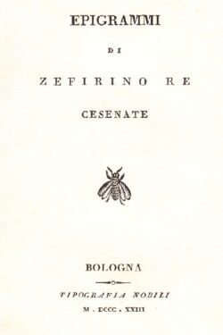 Epigrammi di Zefirino Re Cesenate
