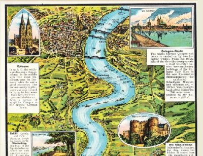 Relief-Panorama Of The Rhine