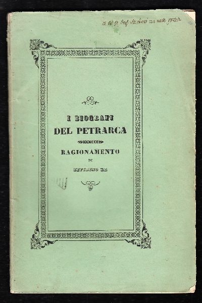 I biografi del Petrarca