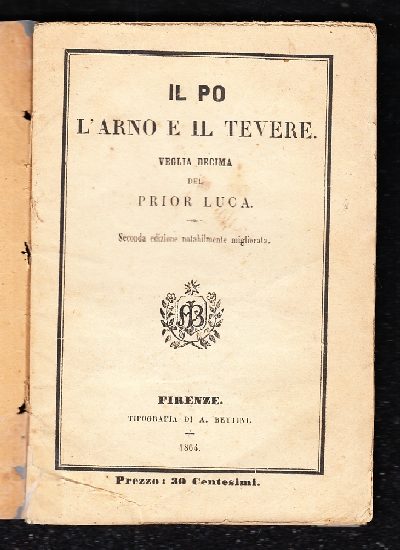 Il Po, l'Arno e il Tevere. Veglia Decima