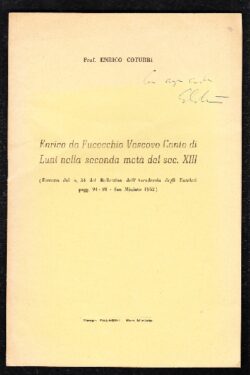 Enrico da Fucecchio Vescovo Conte di Luni nella seconda metà del sec. XIII