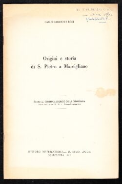 Origini e storia di S. Pietro Di Marcigliano