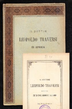 Il dottor Leopoldo Traversi in Africa