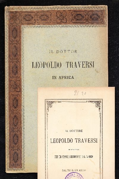 Il dottor Leopoldo Traversi in Africa