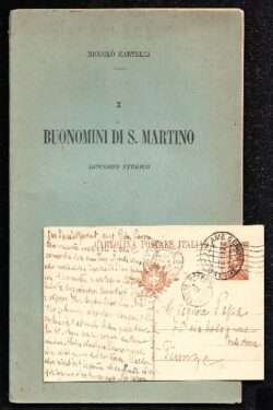I Buonomini di San Martino : discorso storico