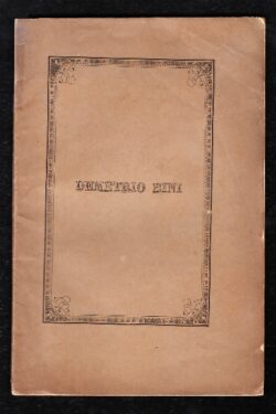 Demetrio Bini Priore della Chiesa di Santo Stefano
