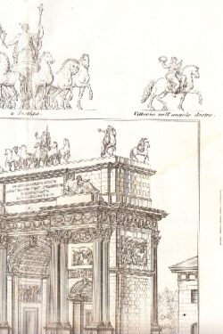 Descrizione dell'Arco della Pace in Milano