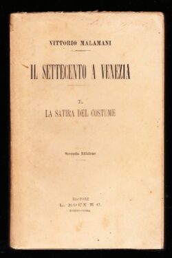 Il Settecento a Venezia