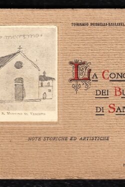 La Congregazione dei Buonomini di San Martino. Note storiche e artistiche