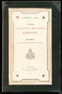 Il Barone Giovanni Ricasoli Firidolfi