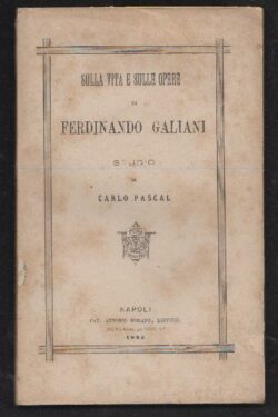 Sulla Vita e sulle Opere di Ferdinando Galiani
