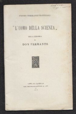 L'uomo della scienza nella Libreria di Don Ferrante