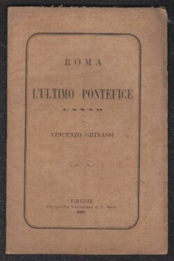 Roma L'ultimo Pontefice. CANTO