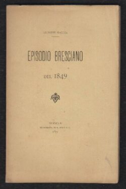 Episodio Bresciano del 1849