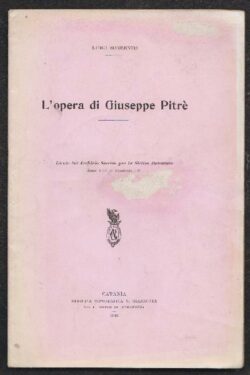 L'Opera di Giuseppe Pitrè