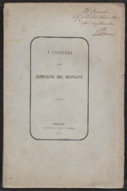 I Capitoli della Compagnia del Broncone