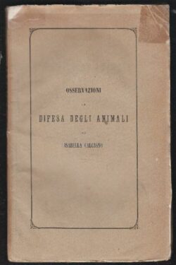 Osservazioni in Difesa degli Animali