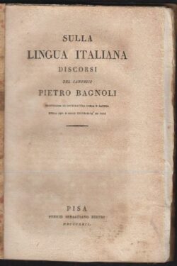 Sulla Lingua Italiana