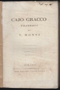 Cajo Gracco. Tragedia