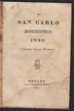 A San Carlo Borromeo. INNO