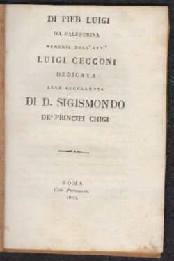 Di Pier Luigi Da Palestrina